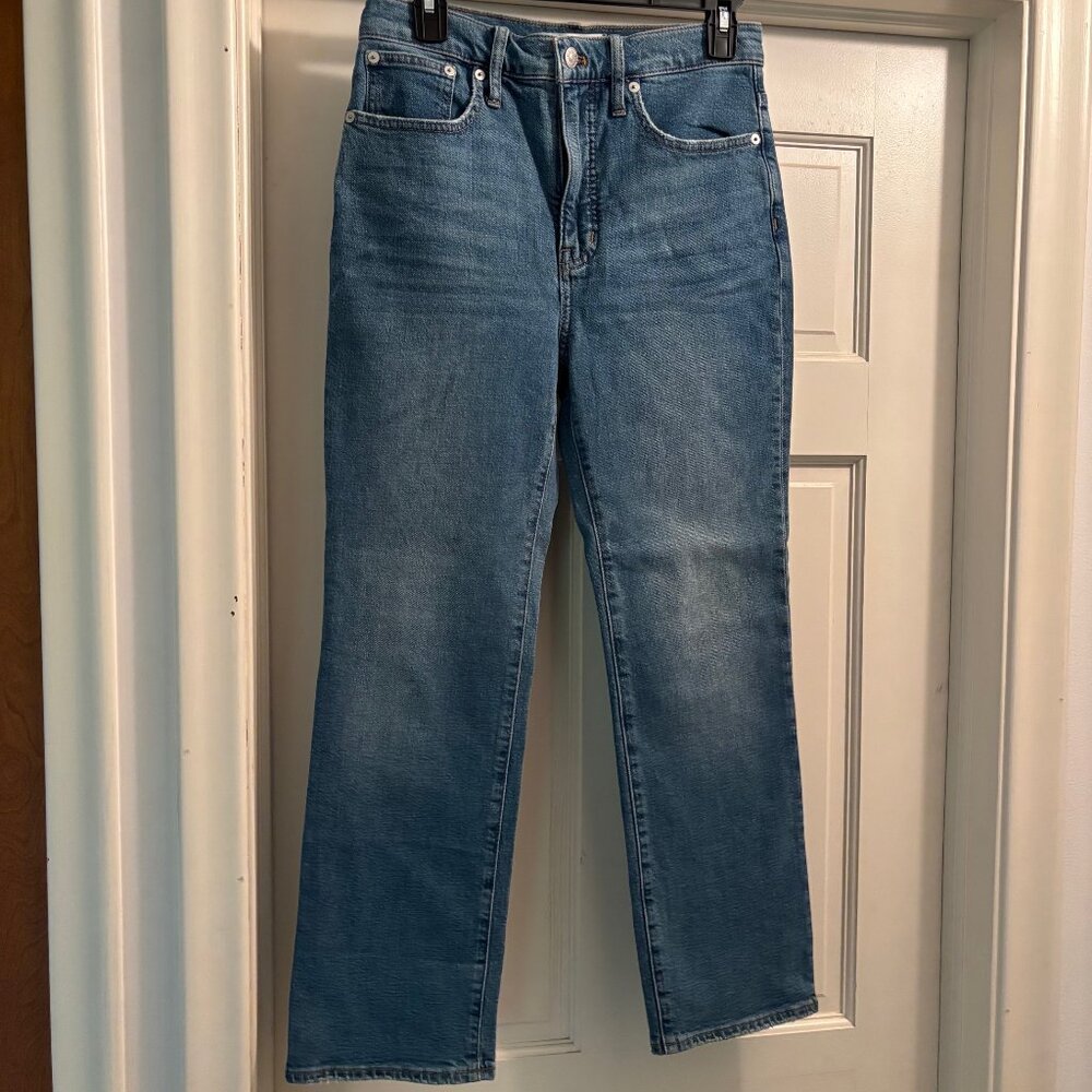 Madewell Sim Demi-Boot Jeans size 26